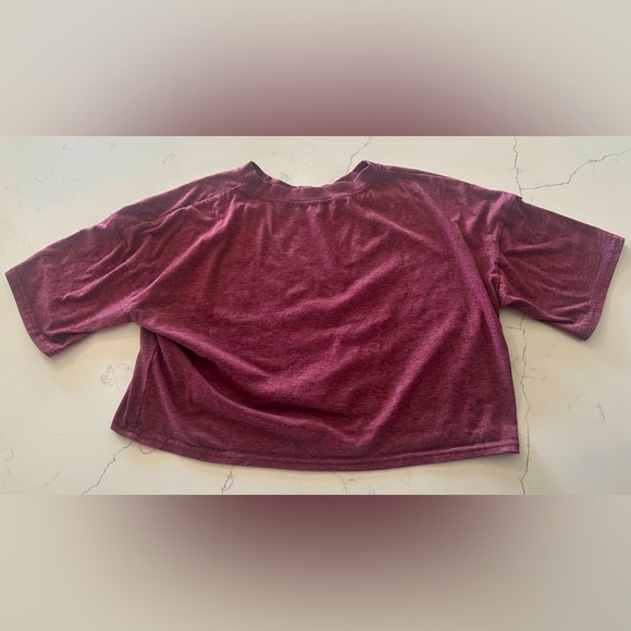 Maroon crop top, size small - Picture 1 of 1